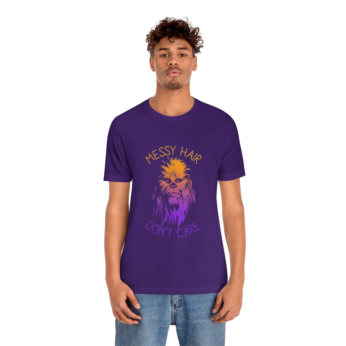 Chewbacca Messy Hair Don't Care - Unisex T-Shirt