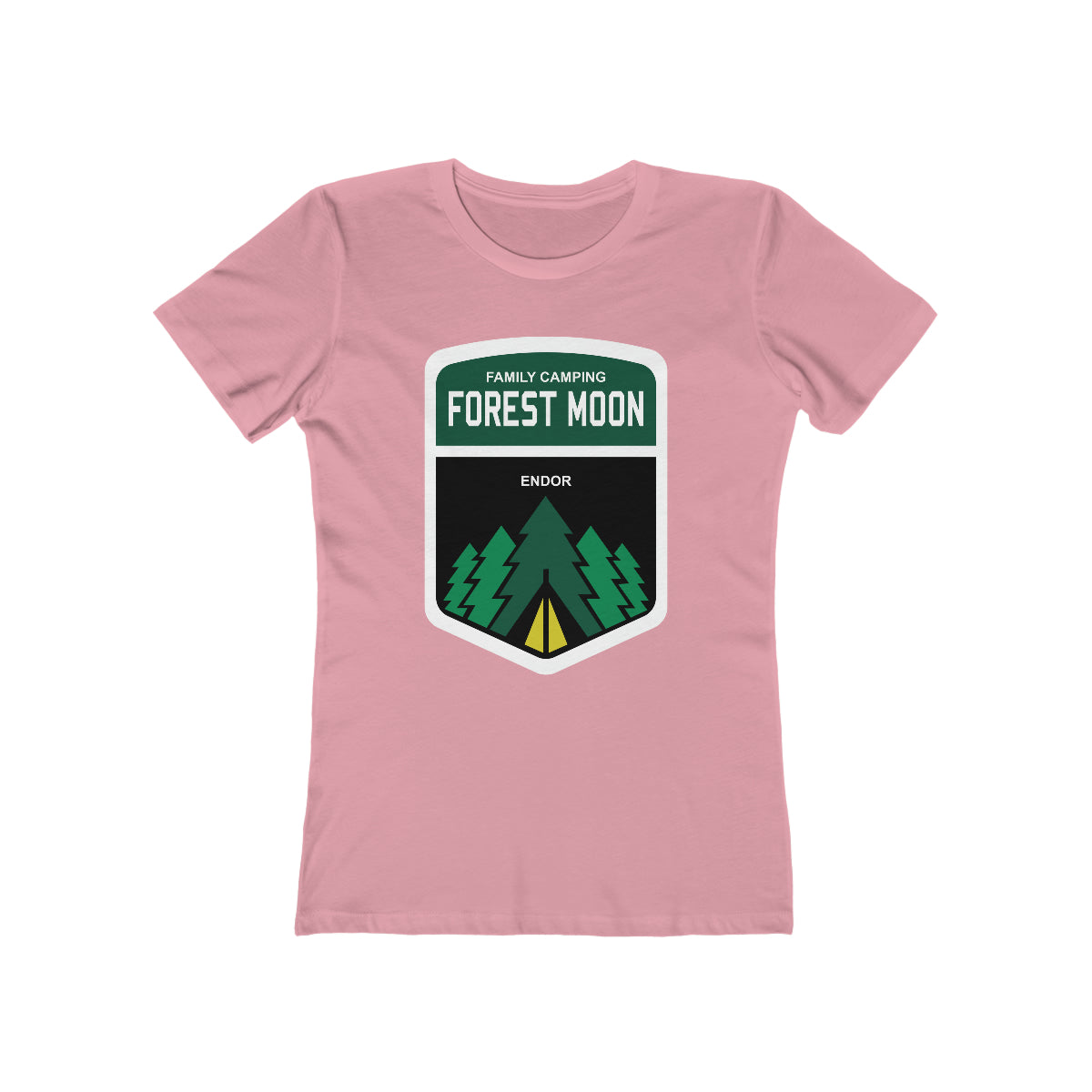 Family Camping Forest Moon - Women's T-shirt