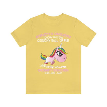 Grumpy Unicorn - Unisex T-Shirt