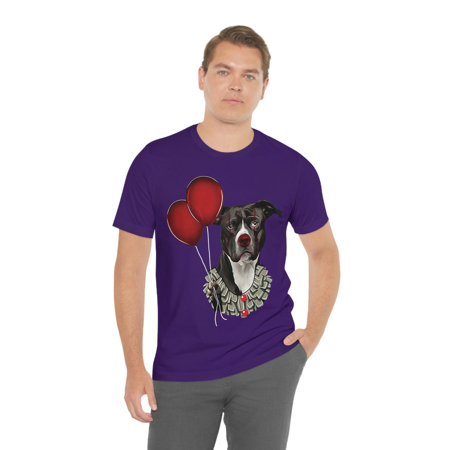 Sad Clown Dog - Unisex T-Shirt