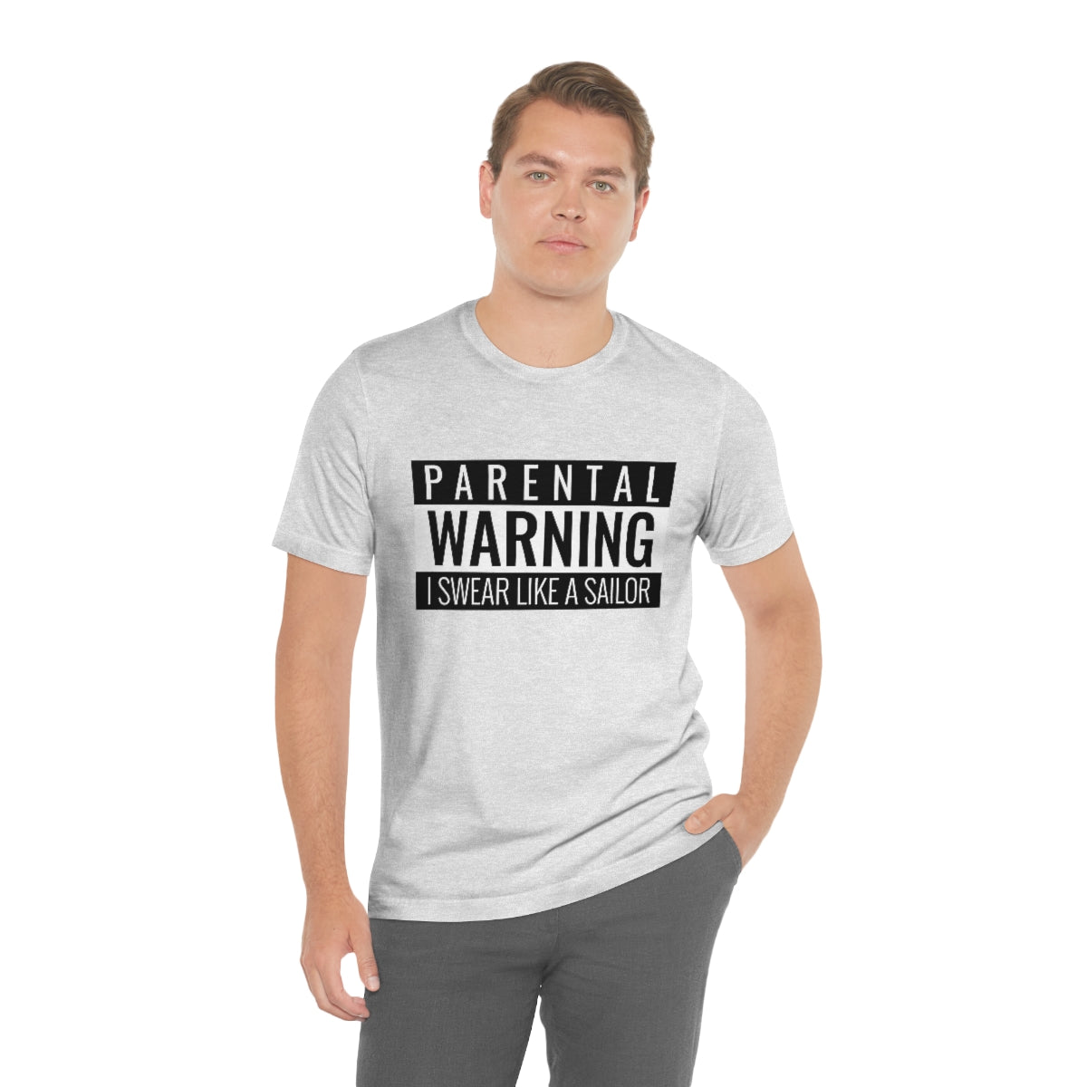 Parental Warning I Swear Like A Sailor - Unisex T-Shirt