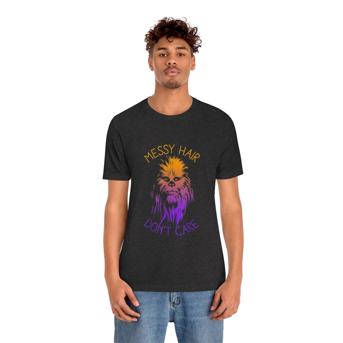 Chewbacca Messy Hair Don't Care - Unisex T-Shirt