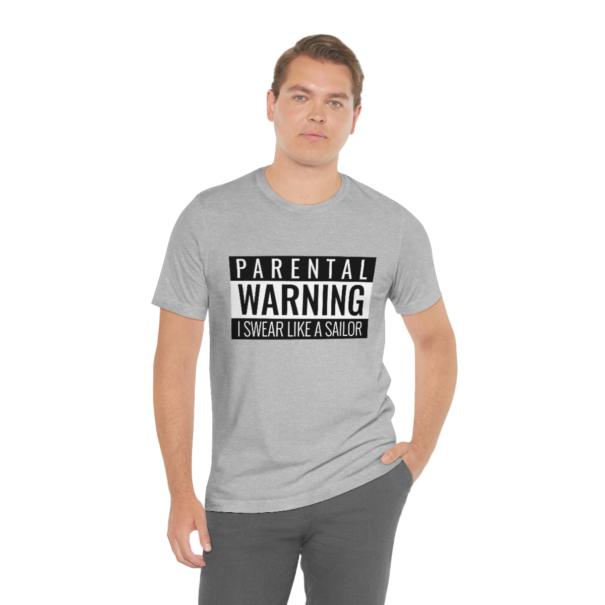 Parental Warning I Swear Like A Sailor - Unisex T-Shirt