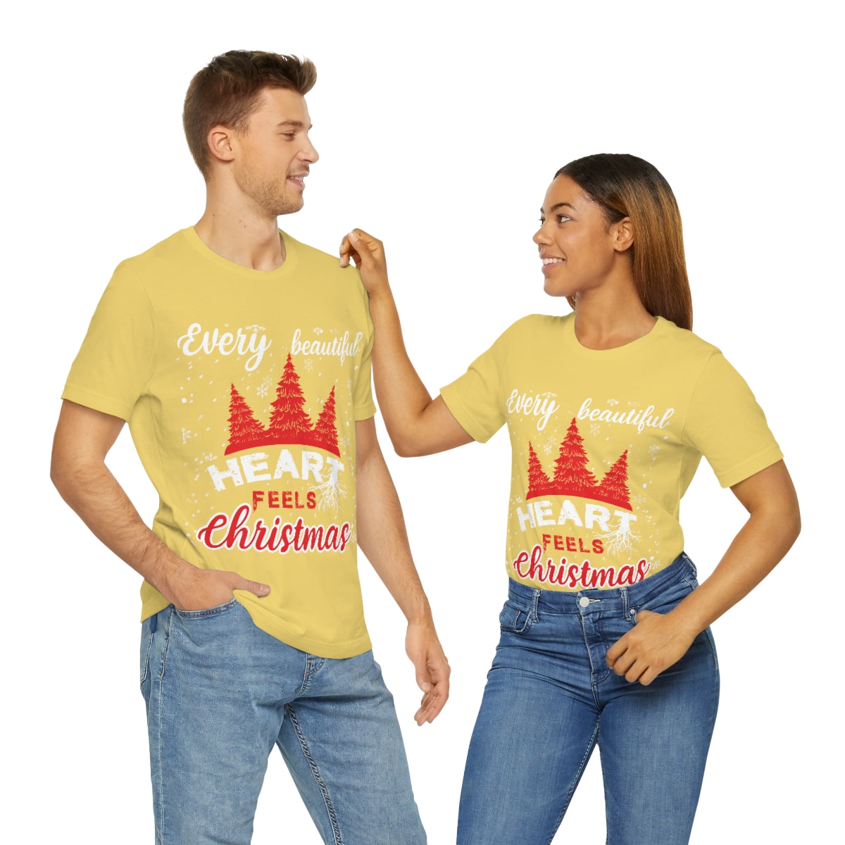 Every Beautiful Heart Feels Christmas - Unisex T-Shirt