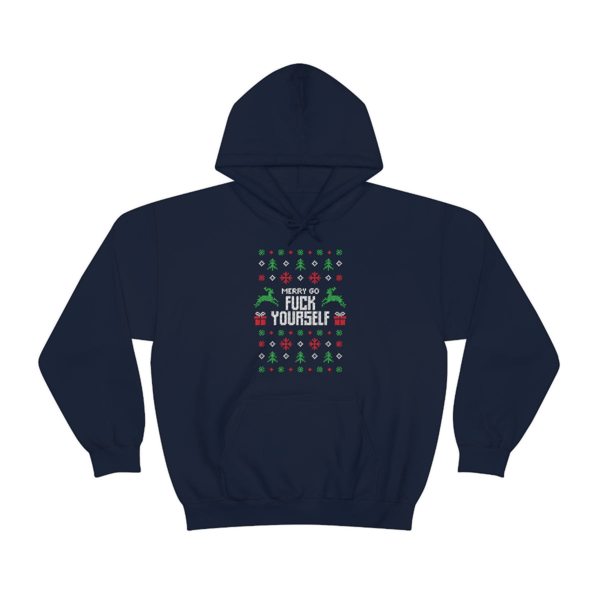 Merry Go Fuck Yourself - Unisex Hooded Sweatshirt