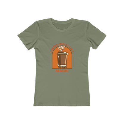 Coffee Smells Like Magic - Women's T-shirt