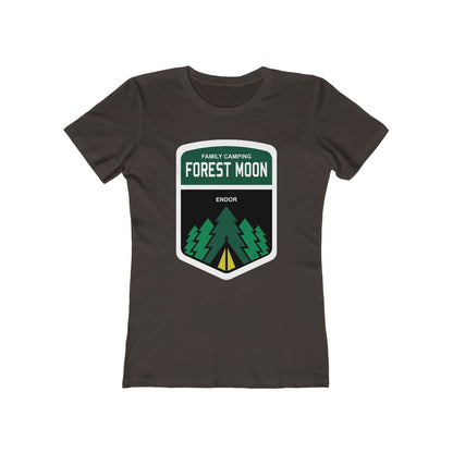 Family Camping Forest Moon - Women's T-shirt