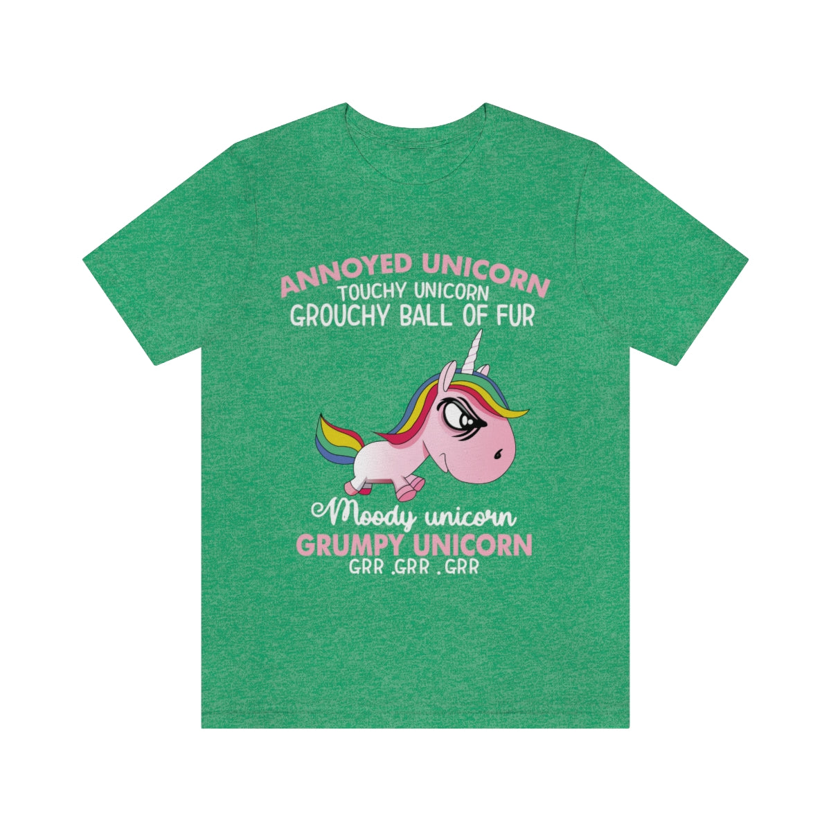 Grumpy Unicorn - Unisex T-Shirt