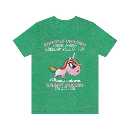 Grumpy Unicorn - Unisex T-Shirt