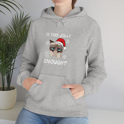 Is This Jolly Enough? - Unisex Hooded Sweatshirt