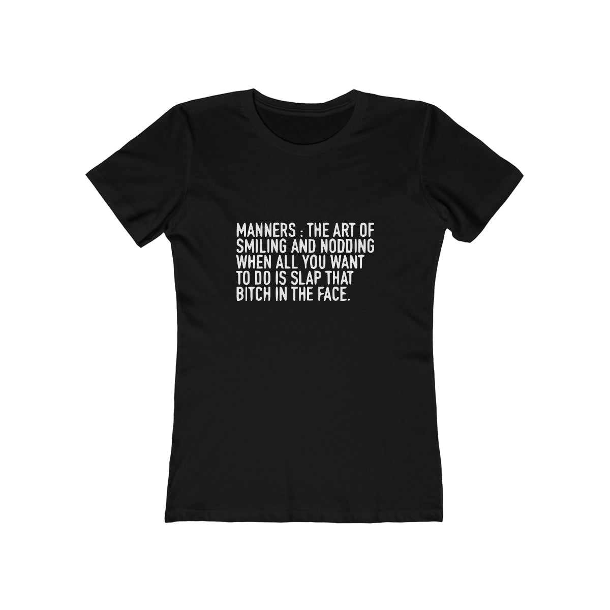 Manners Definition - Women's T-shirt