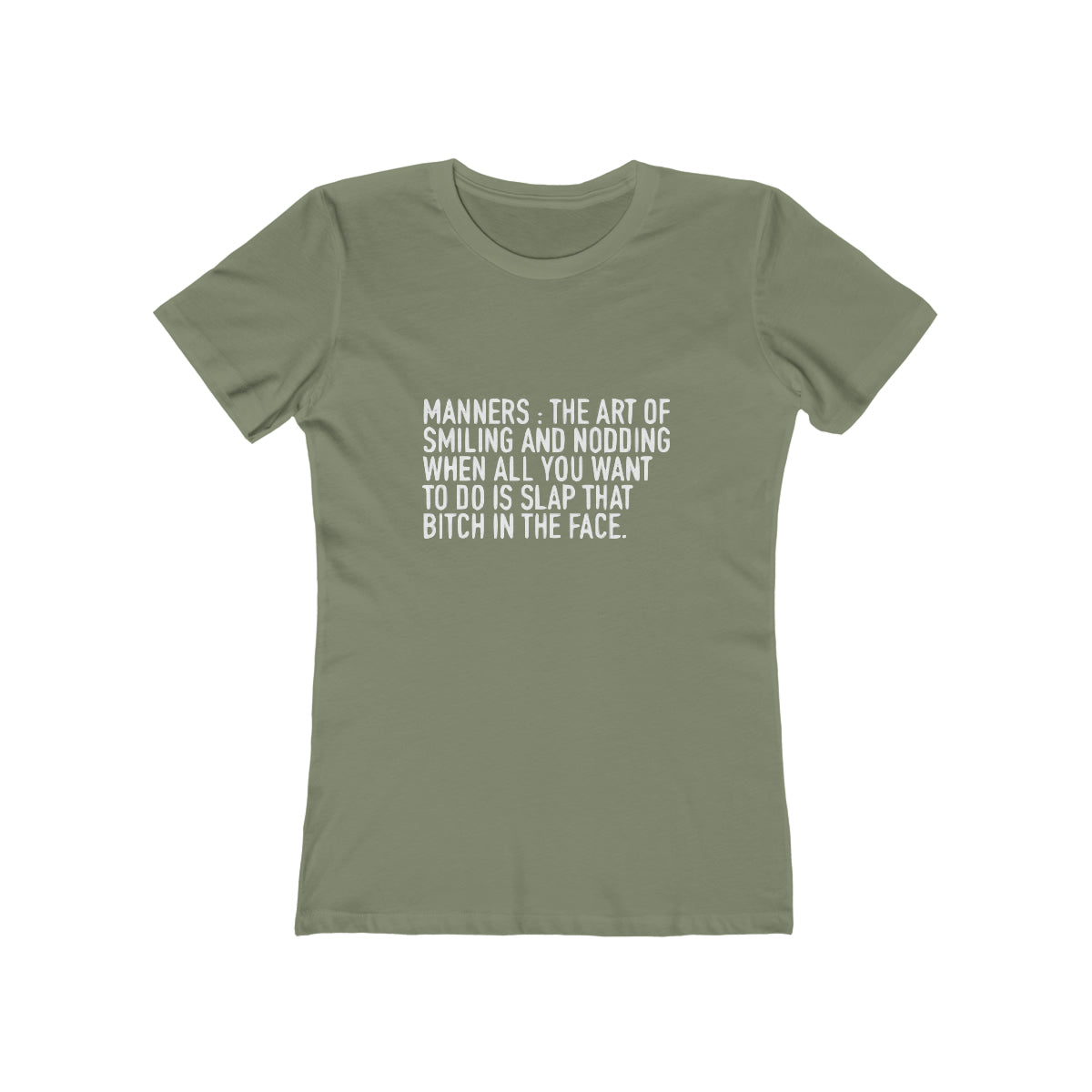 Manners Definition - Women's T-shirt