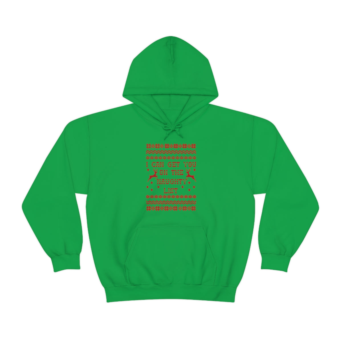 I Can Get You On The Naughty List - Unisex Hooded Sweatshirt