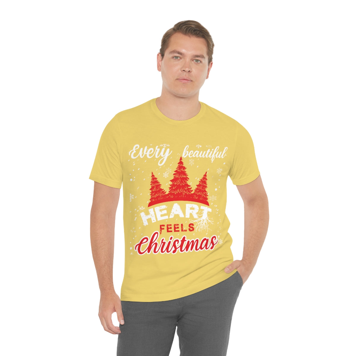 Every Beautiful Heart Feels Christmas - Unisex T-Shirt