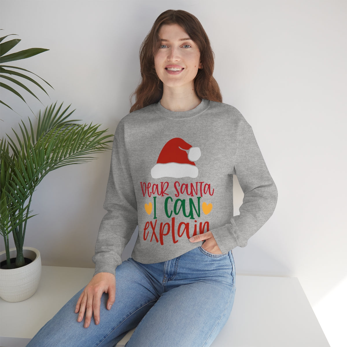 Dear Santa I Can Explain - Unisex Sweatshirt