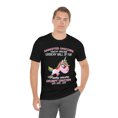 Grumpy Unicorn - Unisex T-Shirt