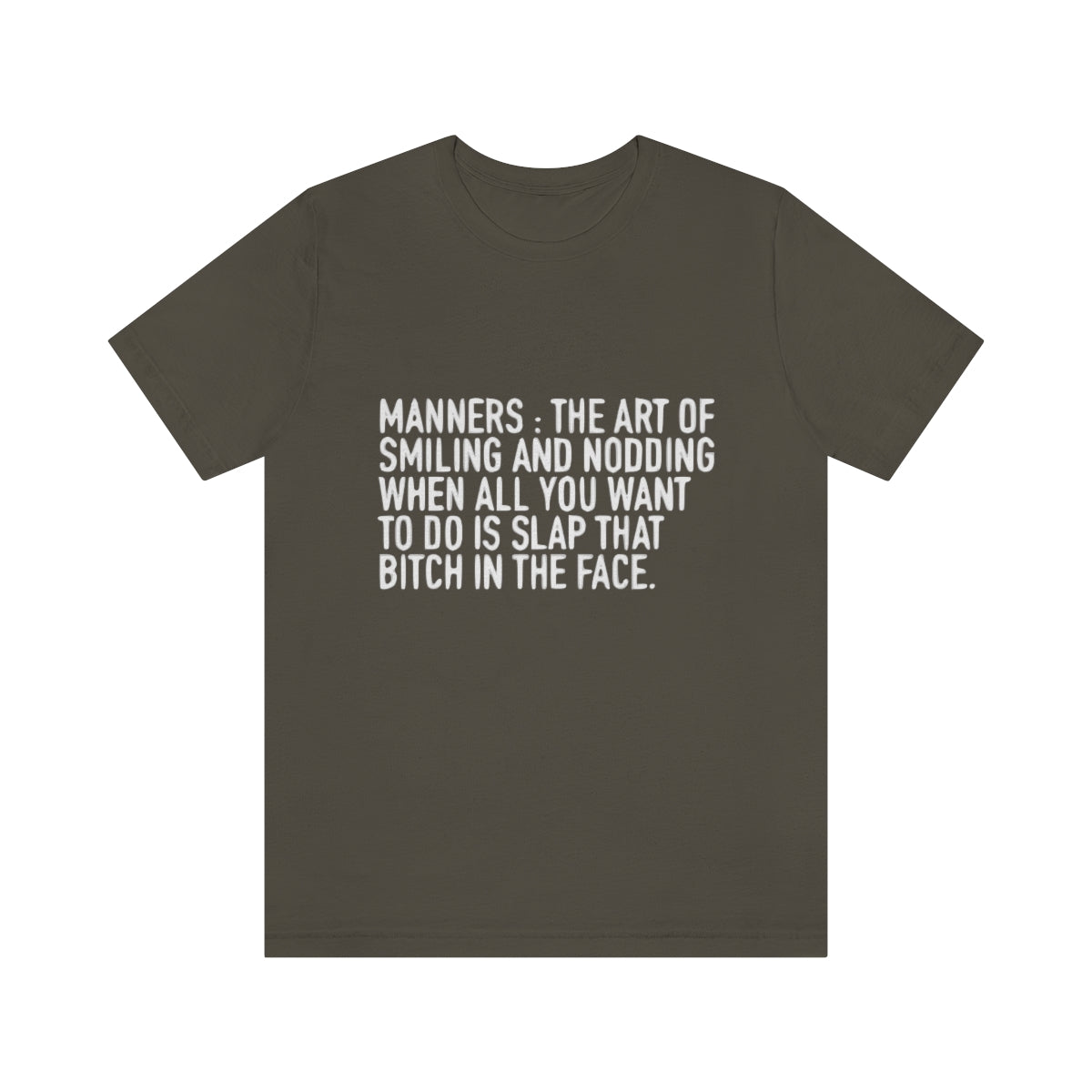 Manners Definition - Unisex T-Shirt