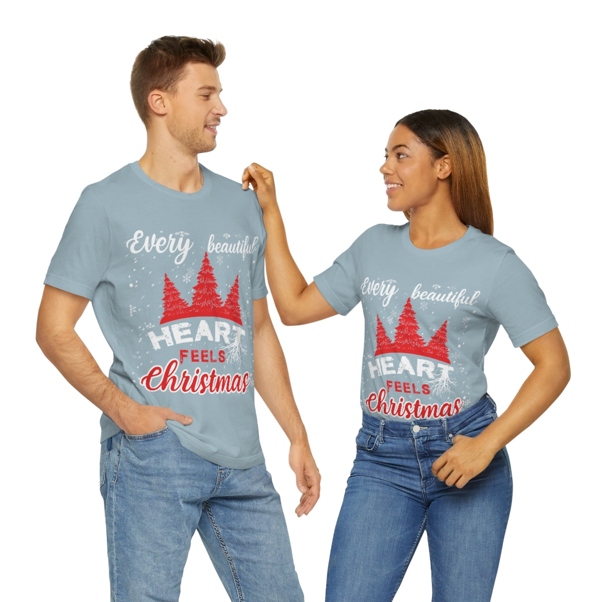 Every Beautiful Heart Feels Christmas - Unisex T-Shirt