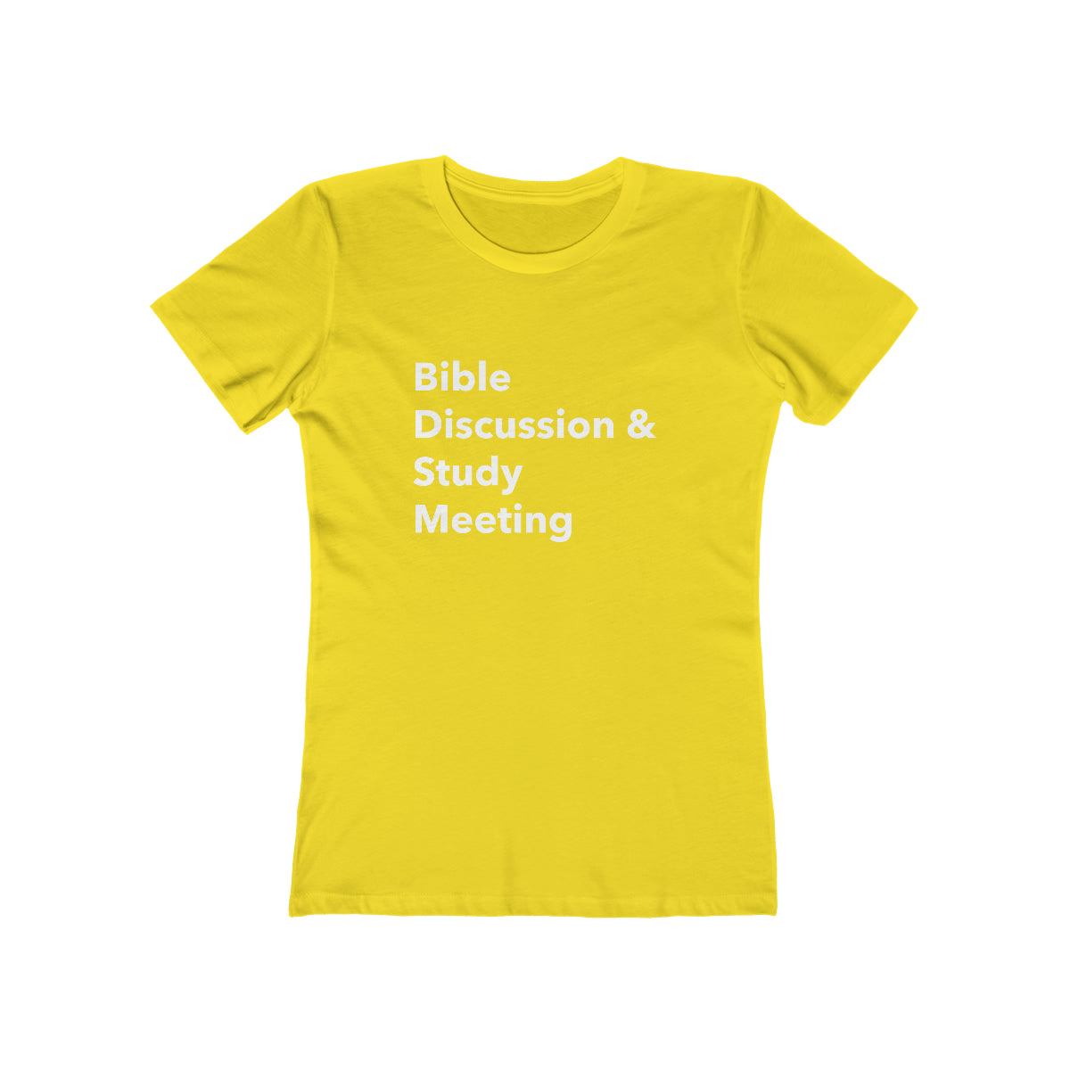 Bible Discussion & Study Meeting - Women's T-shirt