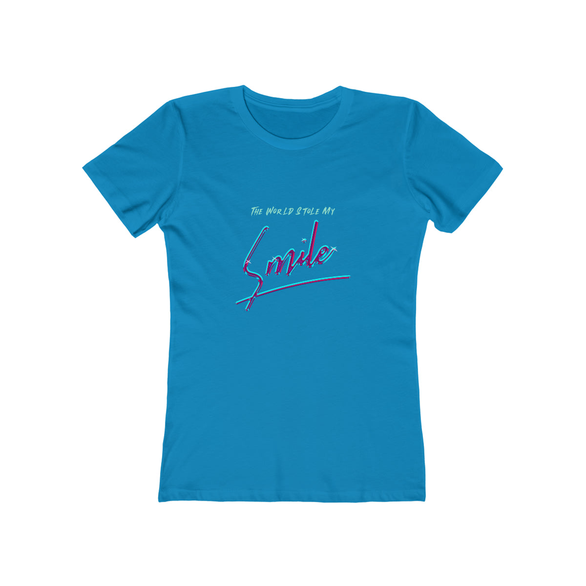 The World Stole My Smile - Women's T-shirt