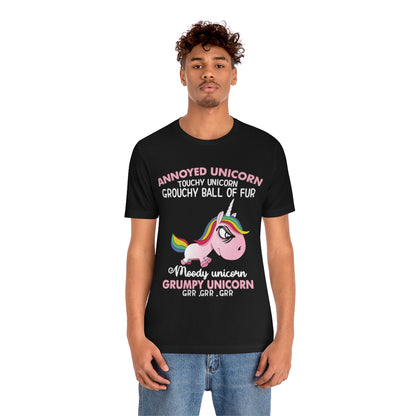 Grumpy Unicorn - Unisex T-Shirt