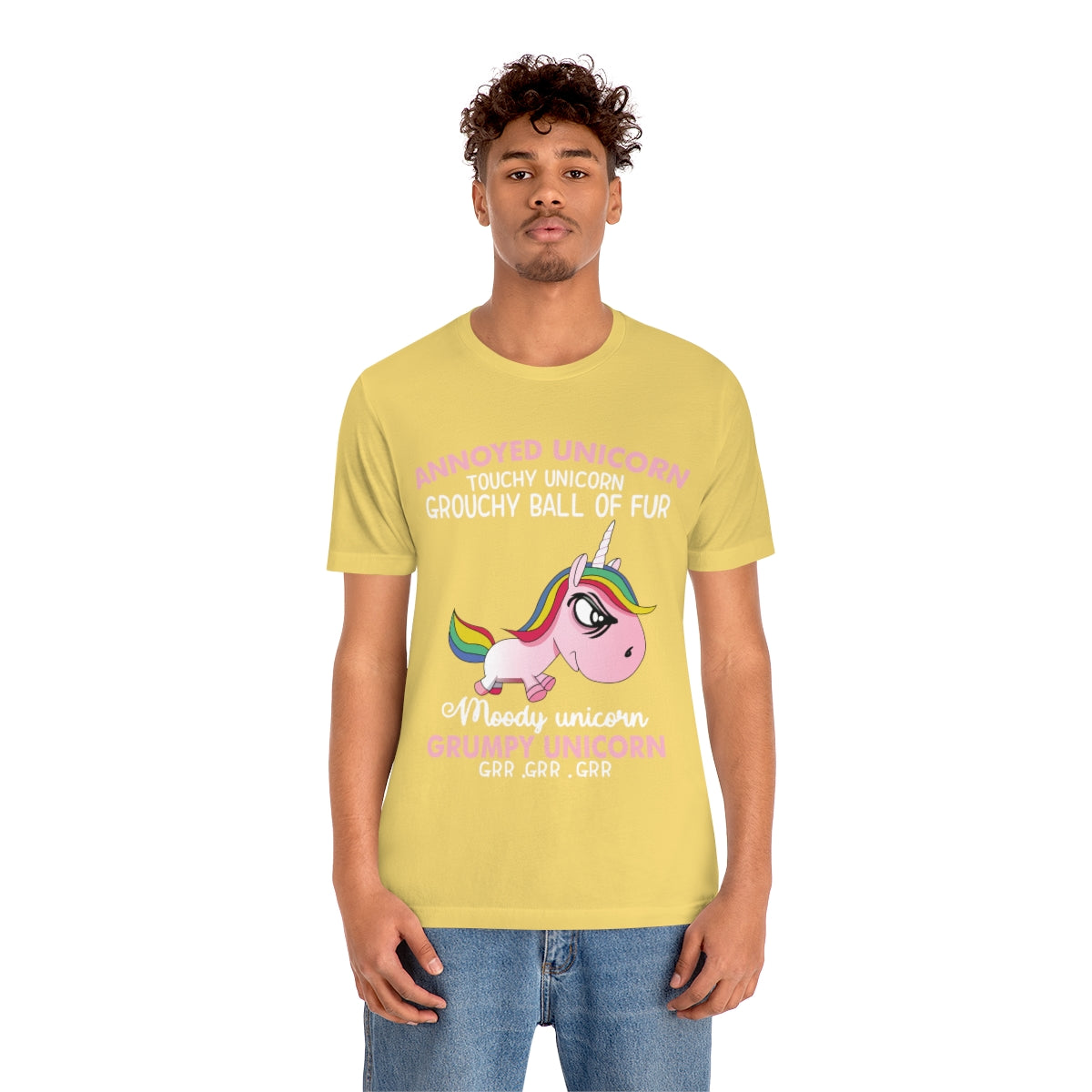 Grumpy Unicorn - Unisex T-Shirt