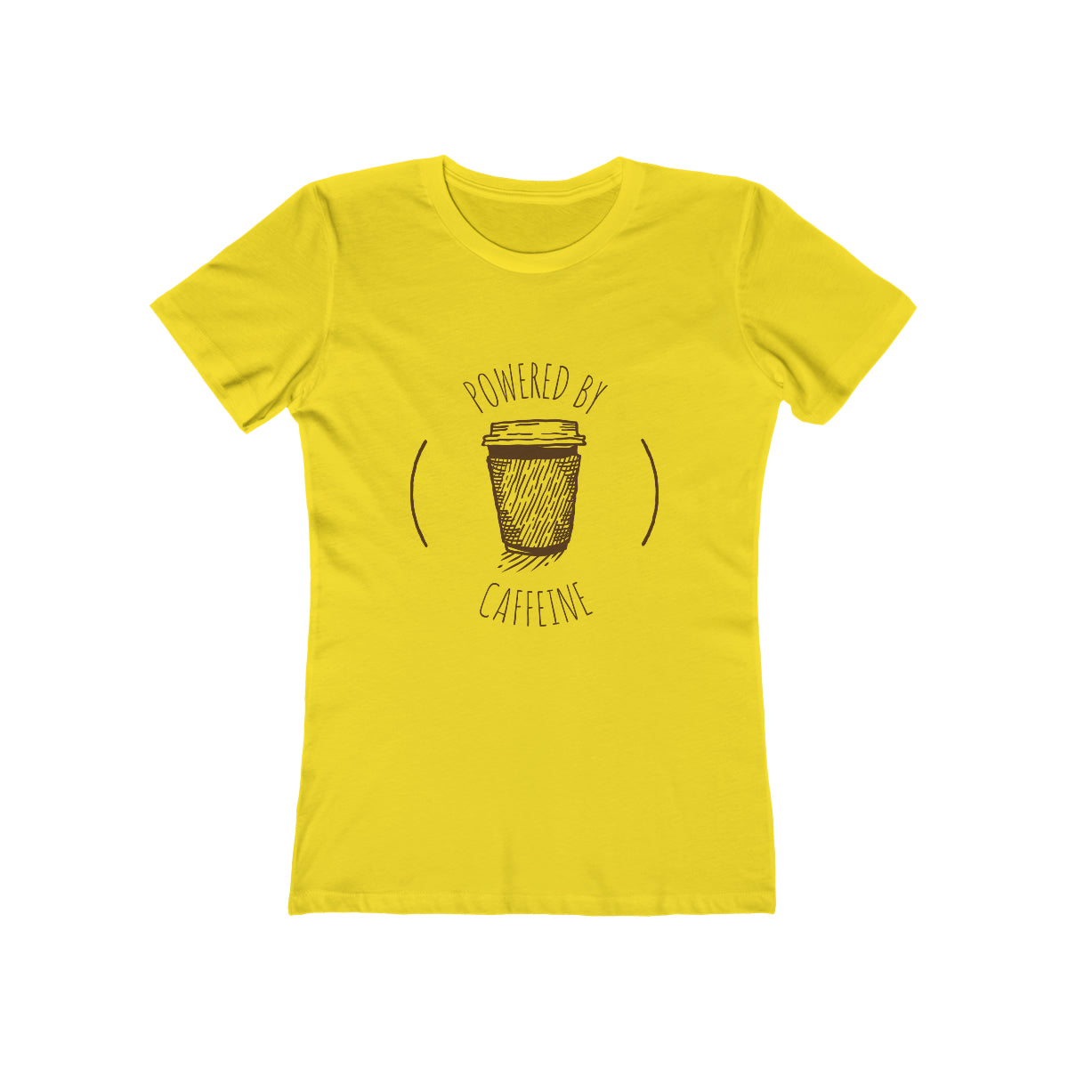 Powered By Caffeine - Women's T-shirt