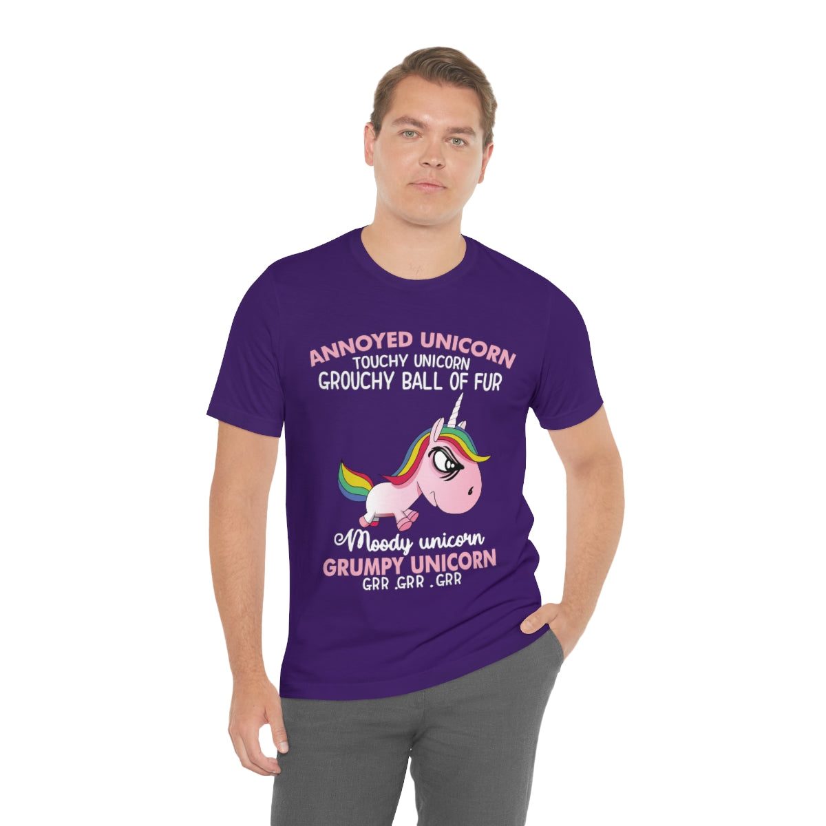 Grumpy Unicorn - Unisex T-Shirt